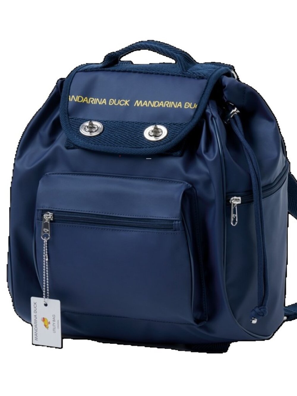 Mandarina Duck MD20 Utility Backpack Dress Blue NWT Lightweight Italy